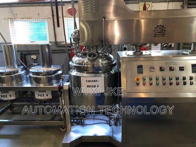 Cosmetic Cream Vacuum Emulsifying Mixer