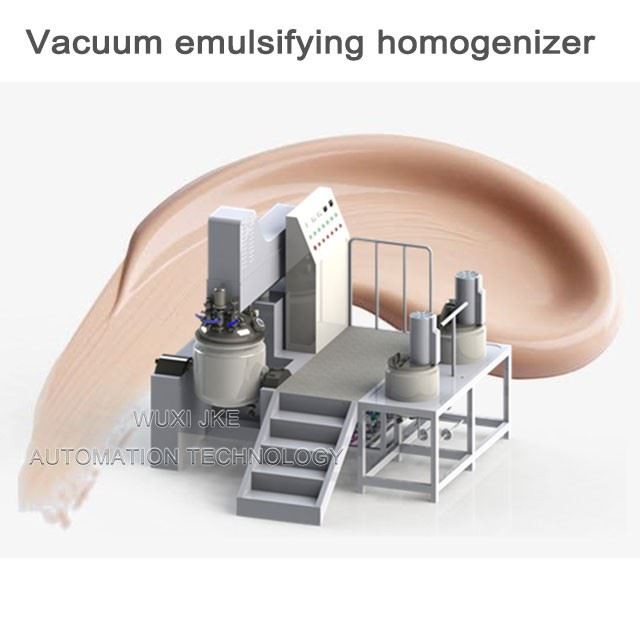 Cosmetic Vacuum Emulsifying Mixer