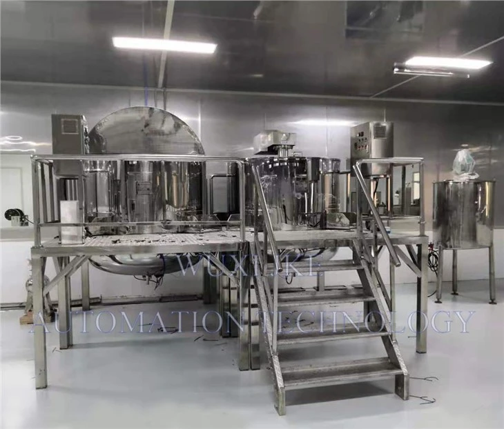 Stainless Steel Tank With Homogenizer